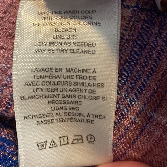 Urban Outfitters BDG Small Women's Plaid Button-Down Shirt EUC - Picture 5 of 5